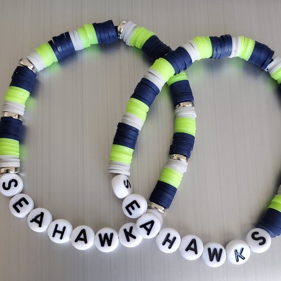 Seattle Seahawks Team Bracelets (ONLY ONE) - Picture 1 of 3